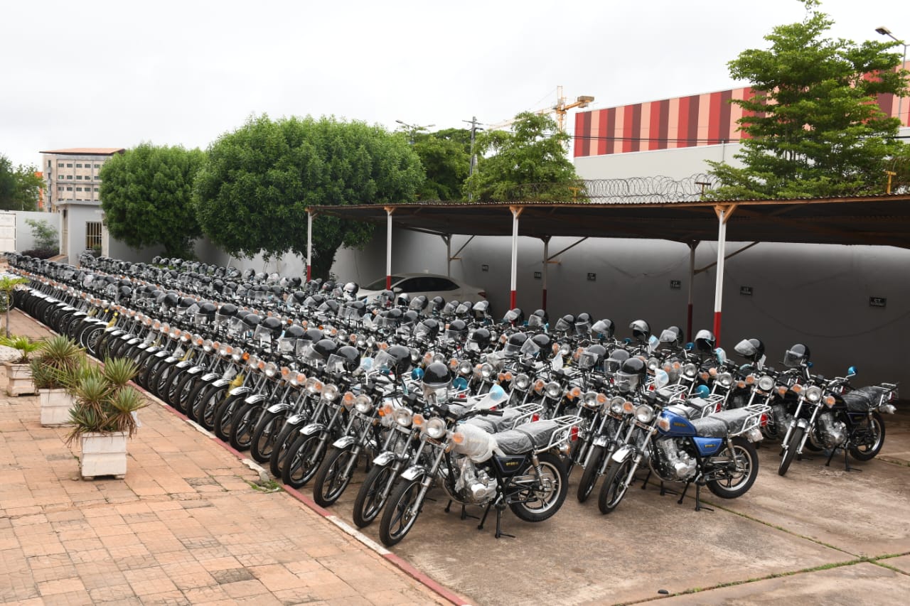 REMISE DE 150 MOTOS AUX FORCES DE SÉCURITÉ