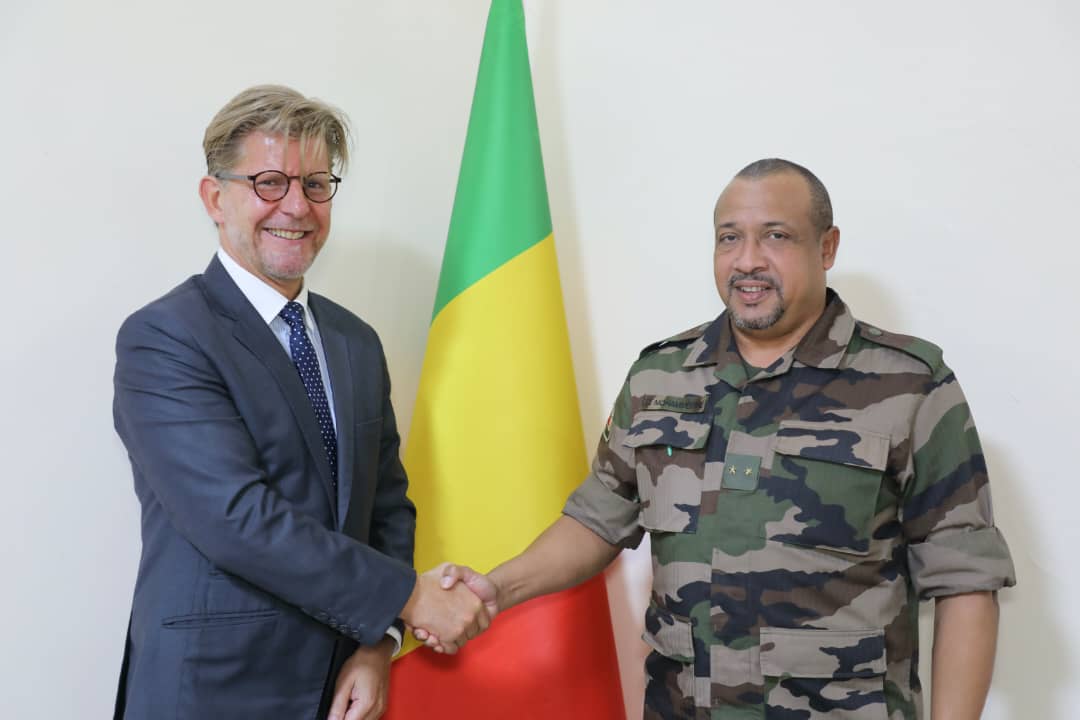 LE CHEF DE LA MISSION EUCAP-SAHEL-MALI REÇU EN AUDIENCE PAR LE MINISTRE DE LA SÉCURITÉ ET DE LA PROTECTION CIVILE